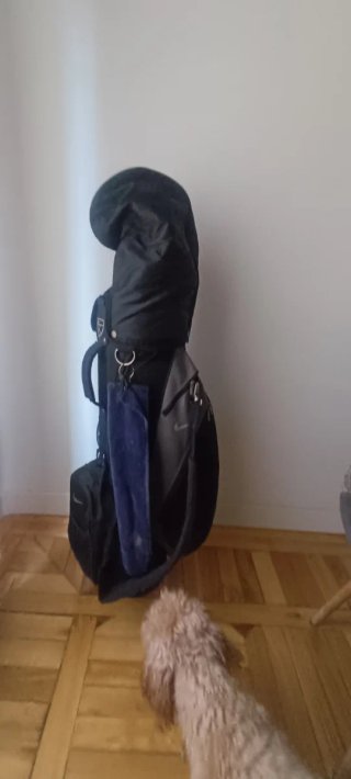 Bolsa de golf Nike con 11 palos.Precio lote 100 €