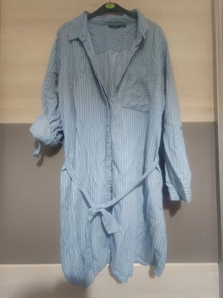 Camisa larga TIXI rayas M