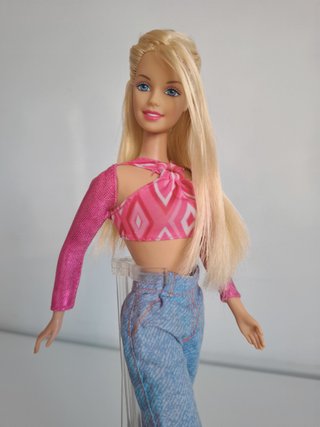 BARBIE PERSONALIZZATA VINTAGE ROSA Y2K, 2000