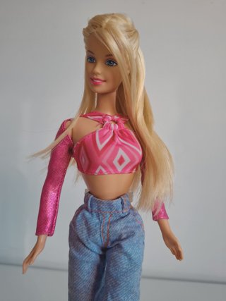 BARBIE PERSONALIZZATA VINTAGE ROSA Y2K, 2000