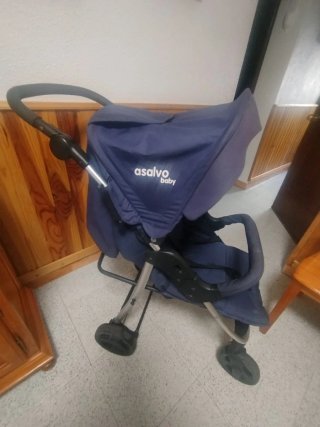 Silla de paseo Asalvo Baby azul