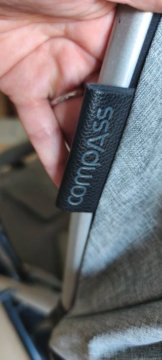 Carrito de paseo Compass gris