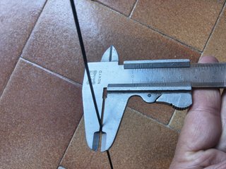 Raggi Straight Pull 2/1.5/2mm 305mm