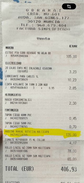 Máquina Prensado Cabeza Rotativa DISMAT + Regalo