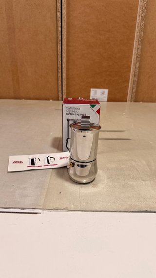 Cafetera Espresso ILSA Turbo Express Acero Inox
