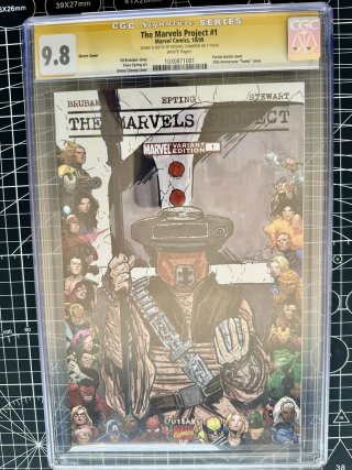 Comic gradeado CGC 9.8 - The Marvels Project #1