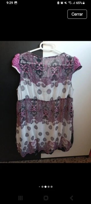 Vestido Verano Mujer Talla M