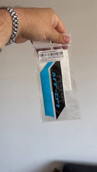 Pegatinas Yamaha MT-07 Vinilo Azul/Negro