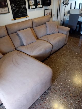 Sofá muy grande chaiselongue