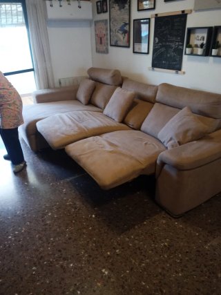 Sofá muy grande chaiselongue