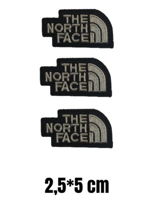 3 Toppe The North Face patch termoadesive parche