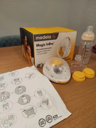 Sacaleches Eléctrico Medela Magic In bra