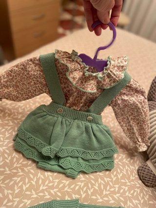 Conjunto bebé 3 piezas 1 mes