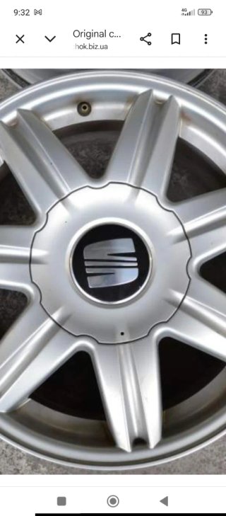 Tapas de llanta Seat Ibiza y Córdoba