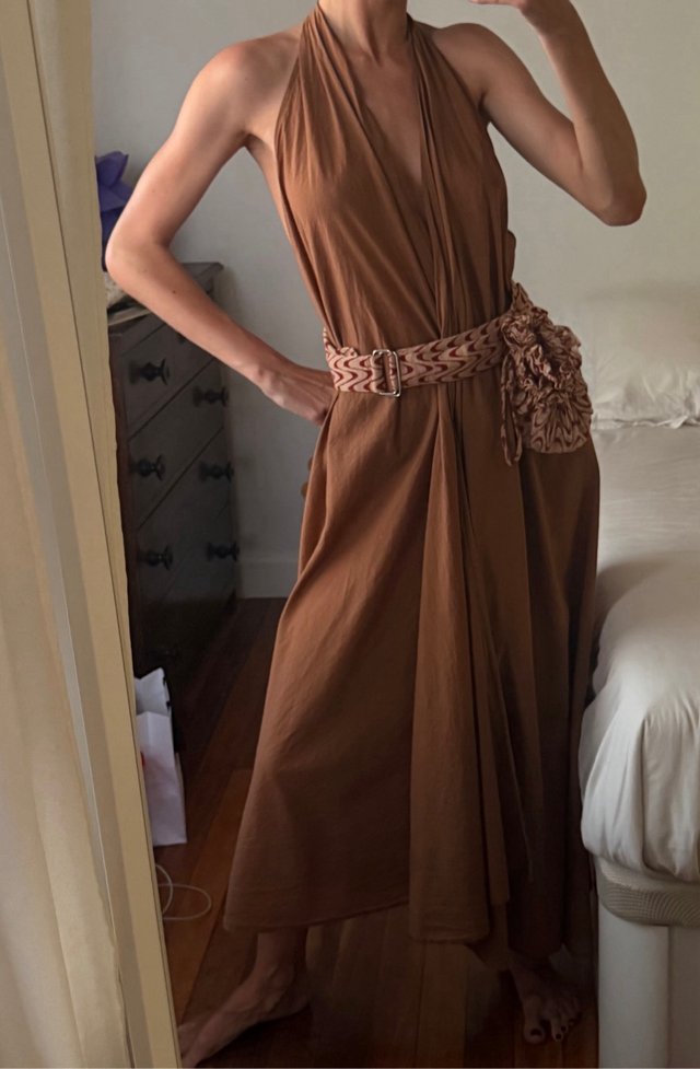 Vestido Gimaguas Talla Única Marrón