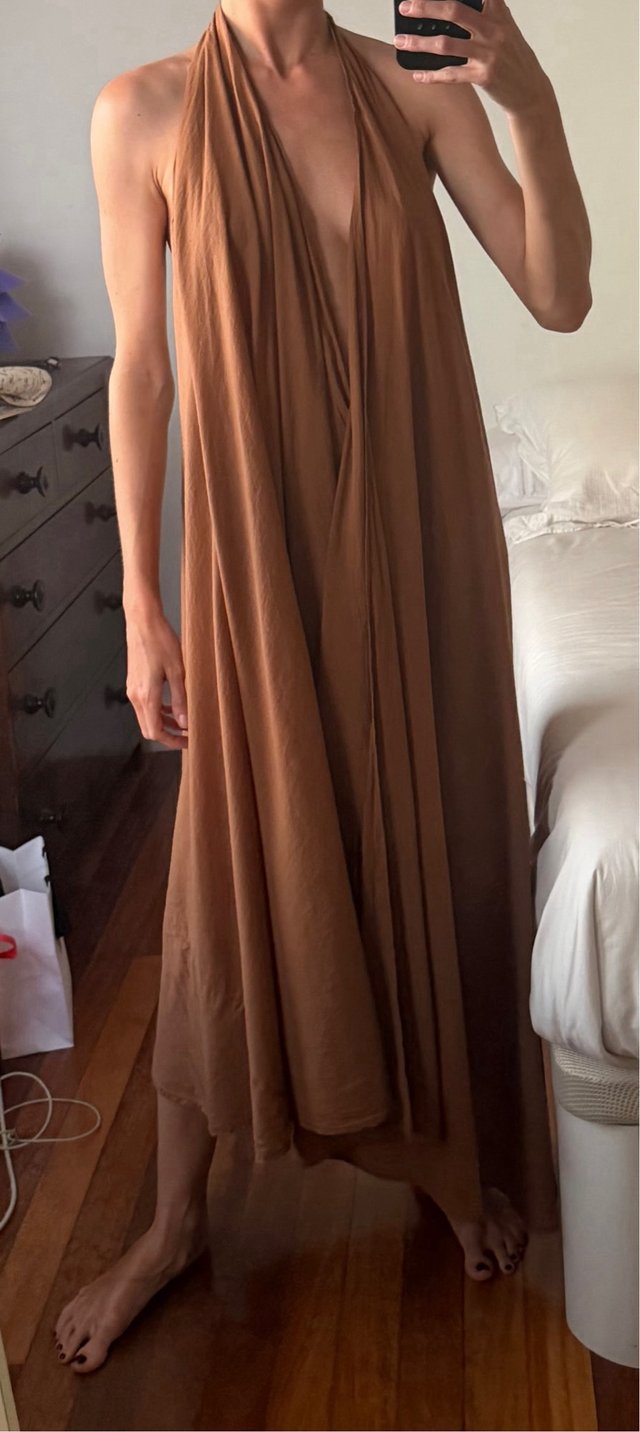 Vestido Gimaguas Talla Única Marrón