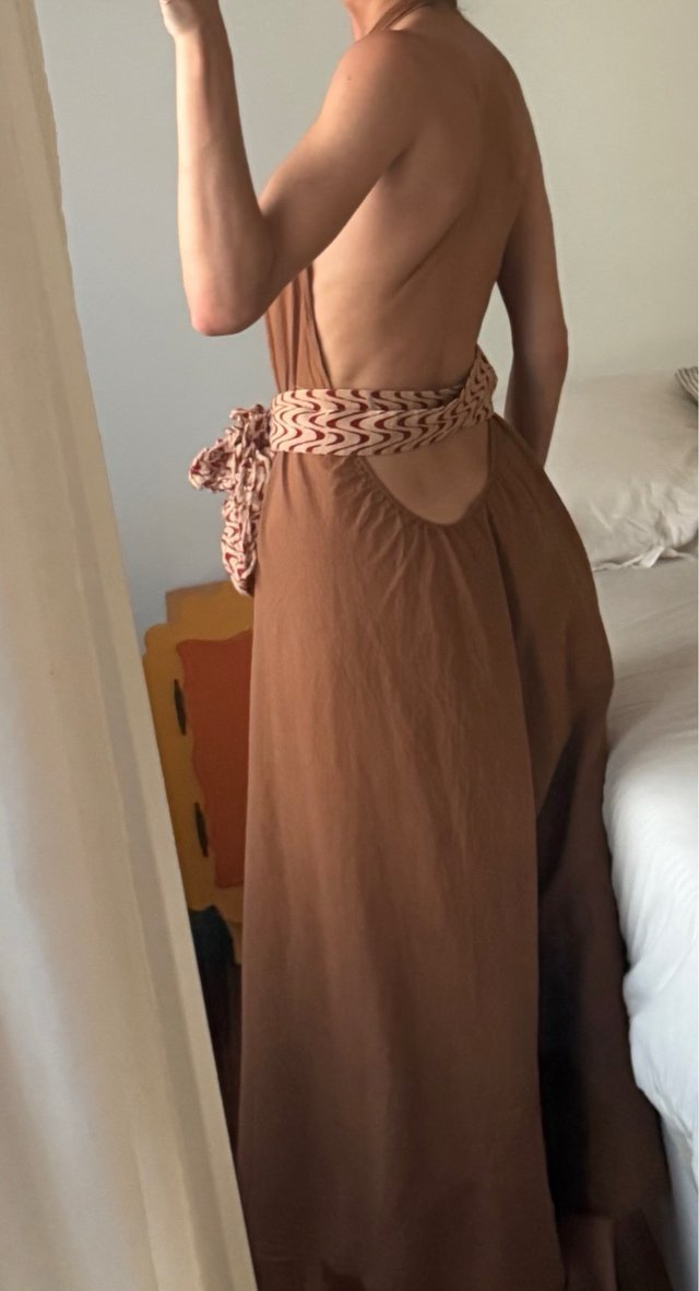 Vestido Gimaguas Talla Única Marrón
