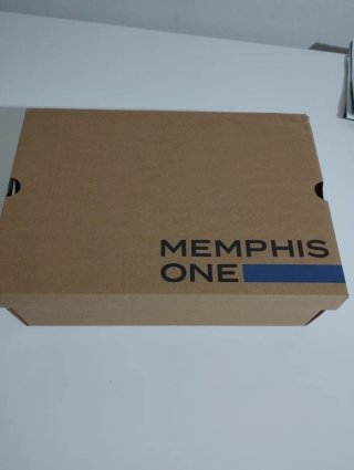Scarpe uomo Memphis One blu/grigio nuove