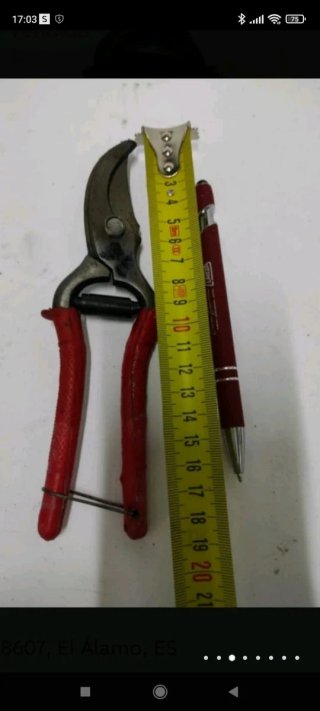2 tijeras de podar