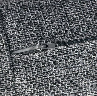 KIVIK fodera per chaise-longue, Lejde grigio/nero