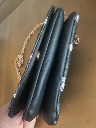 Borsa tracolla Disney Mickey & Minnie nera