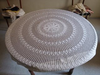 Mesa extensible de madera