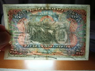 25 Pesetas 1907 Banco de España