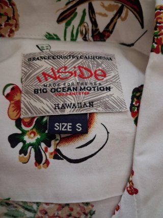 Camisa estampada Inside talla S