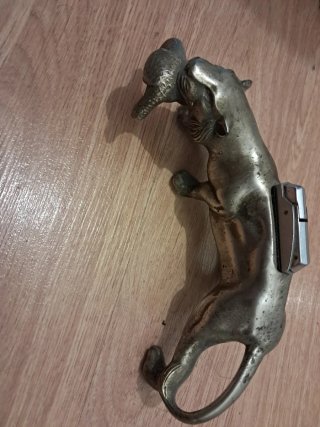 Mechero Antiguo Tigre Metal