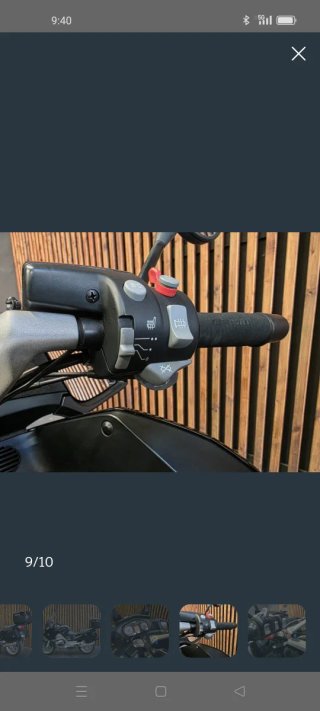 BMW RT 1200 R Negra y Plata