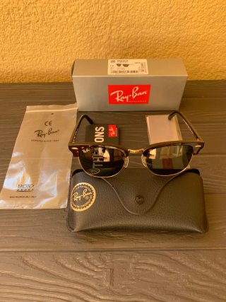 Gafas de Sol Ray-Ban RB3015 Marrón Dorado