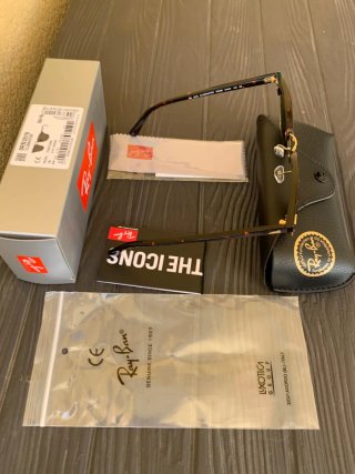 Gafas de Sol Ray-Ban RB3015 Marrón Dorado