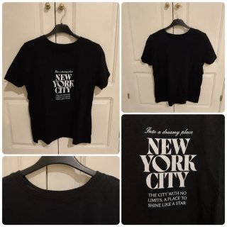 Camiseta Lefties Negra New York City