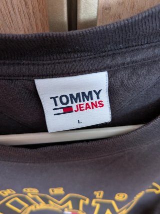 Polo Tommy Hilfiger Negro Talla L