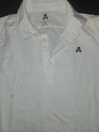 Camisa Scalpers Blanca Talla M