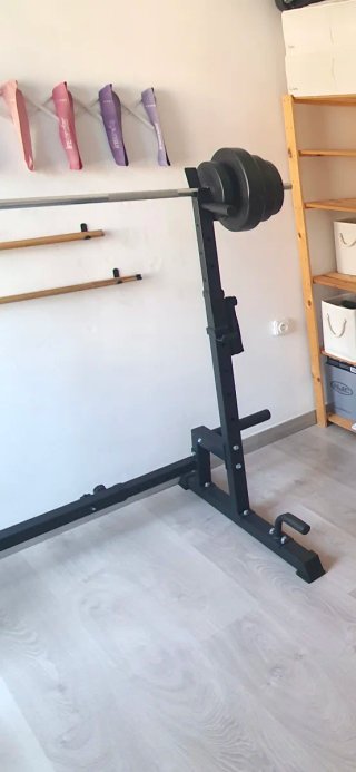Rack de gimnasio para vender con barra larga