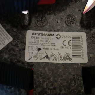 Casco Bici Bambino Regolabile 54-58