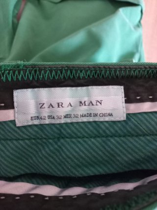 Pantalón corto/Shorts hombre ZARA- T 42 EU/32 USA