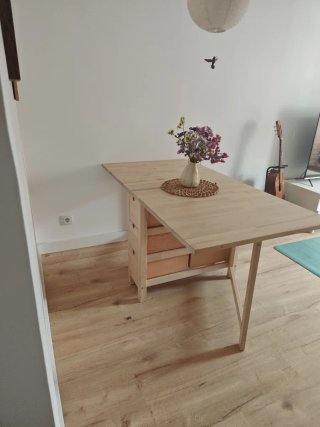 Mesa Abedul Ikea NORDEN
