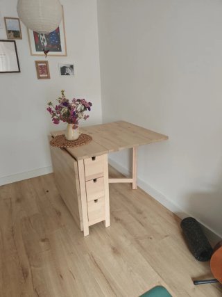 Mesa Abedul Ikea NORDEN