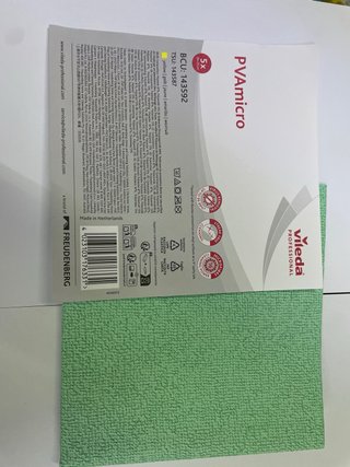 Vileda PVAmicro panni 38x35cm (5 pezzi)