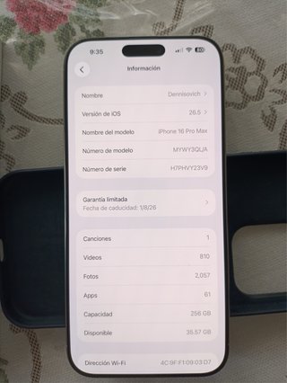 iPhone 16 Pro Max