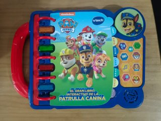 Libro interactivo Patrulla Canina