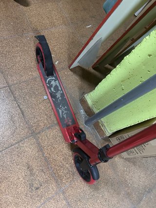Patinete Rojo Marca Tijuana