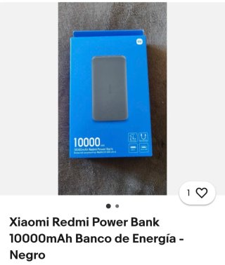 Batería Portátil Redmi 10000 mAh