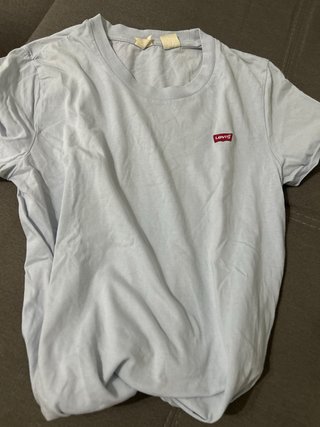 Camiseta Levis Manga Corta Azul Talla S