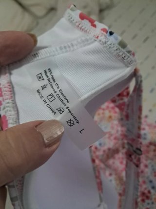 Bikini floral talla L