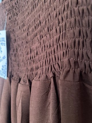 Vestido marrón nuevo T.XXL