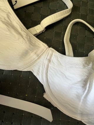 Bañador mujer blanco