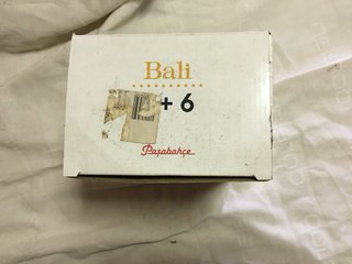 Set 7 pezzi Bali: 1 caraffa + 6 bicchieri